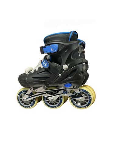 Used EPIC SKATES Junior Rec Fitness Skates Royal Blue Adjustable 11834-S000049892