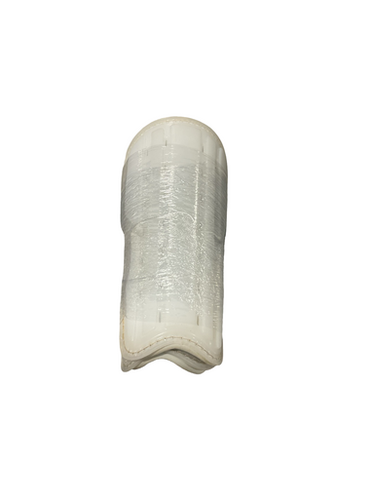 Used Soccer Shin Guards Junior White SM 11834-S000049859