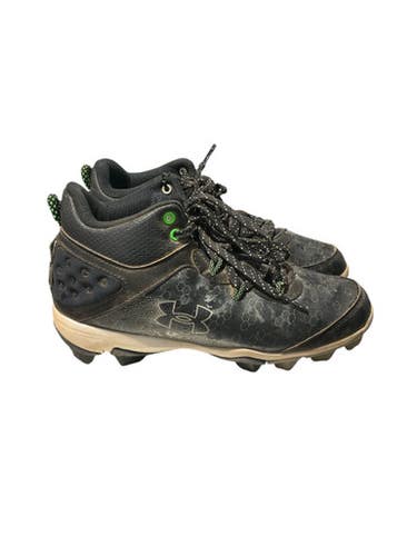 Used Under Armour BH CLEATS BB/SB Cleats Black Junior 03 11834-S000049832