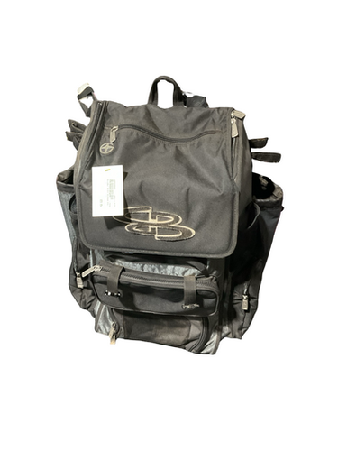 Used BoomBah BLACK BOOMBAH ROLLED BAG BB/SB Player Wheeled Bag Black 11834-S000049805