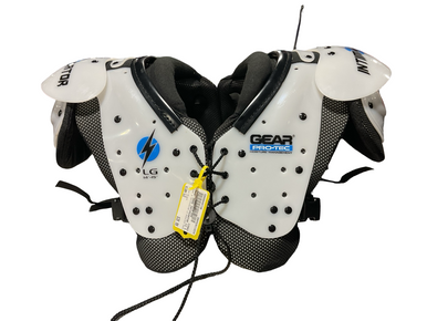 Used Gear 2000 INTIMIDATOR LG SHOULDER PADS FB Shoulder Pads Black LG 11834-S000049736