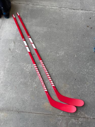 Junior Warrior Novium SP Hockey Stick Left Hand W28 50 Flex (New) 2 Pack