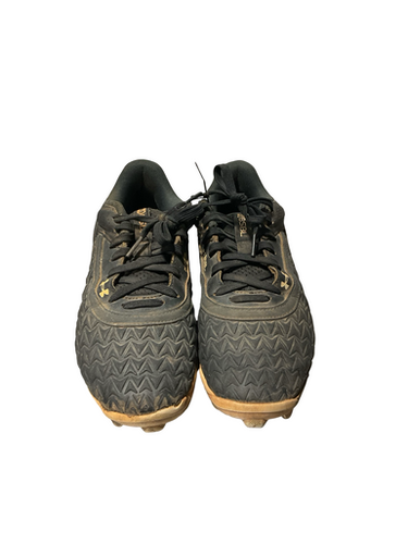 Used Under Armour CLEATS BB/SB Cleats Black Junior 06 11834-S000049730