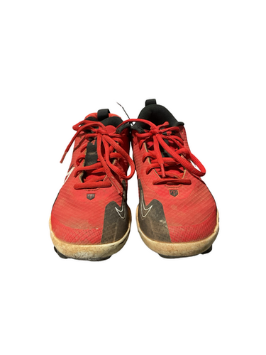 Used Nike TROUT CLEATS BB/SB Cleats Red Junior 04.5 11834-S000049737