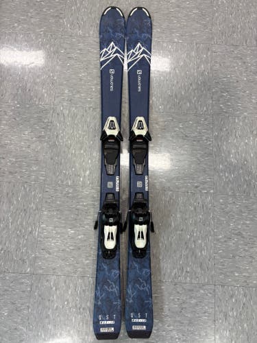 Kid's Salomon QST Max Jr 120 cm Skis | Salomon GripWalk Bindings (Used)