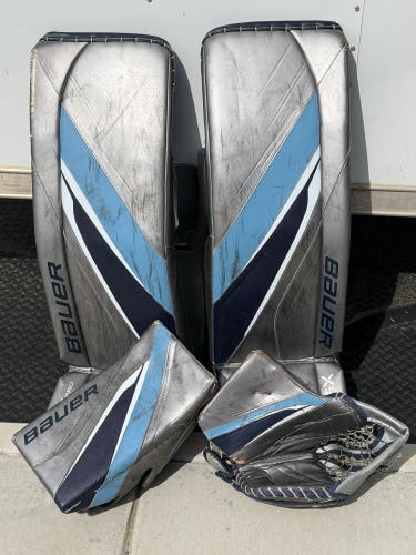 36" Bauer Vapor X5 Pro Regular Goalie Full Set Pro Stock (Used)