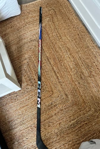 Senior CCM JetSpeed FT7 Pro Left Hand Hockey Stick P29 80 Flex Pro Stock (Used)