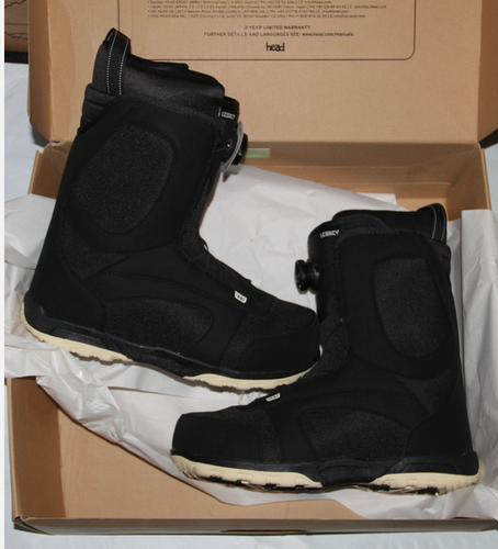 NEW HEAD Legacy BOA men's snowboard boots  US size 10 /mondo 28
