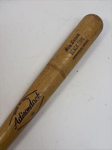 Rawlings Adirondack Big Stick Bench Type Wooden Baseball Bat, 34"