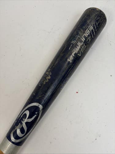 Rawlings Velo Y62 Wooden Baseball Bat, 28", Blue