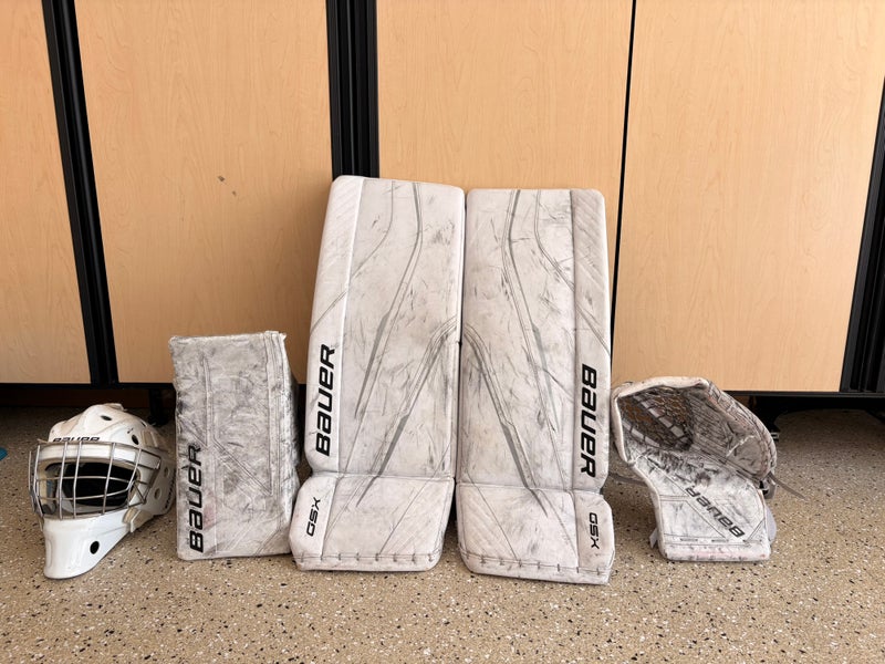 31" 2021 Bauer GSX Regular Goalie Full Set Pro Stock (Used) (comes with 940 helmet)
