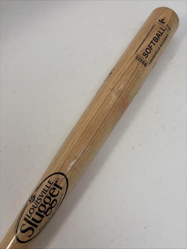 Louisville Slugger Genuine 125SB Ash Wooden Softball Bat, 34", 28oz