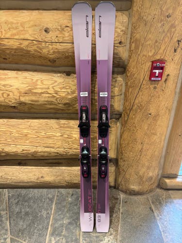 New 2026 Elan Wildcat 83 TI Skis With Integrated EL 9 Elan Bindings 168cm