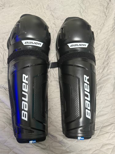 Senior Bauer X 15" Shin Pads (New)
