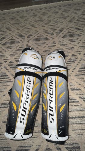 Senior Bauer Supreme TotalOne 14" Shin Pads (Used)