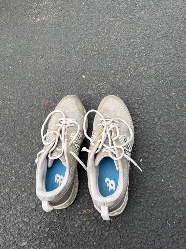Gray Men's Size M 10.0 (W 11.0) New Balance Turf Cleats (Used)