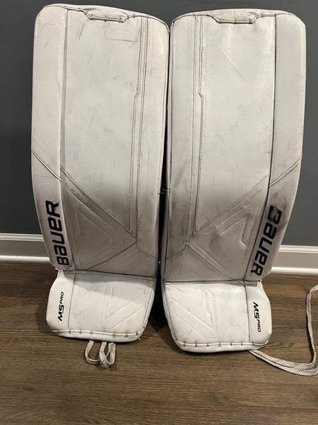 Small 2022 Bauer Supreme M5 Pro Goalie Leg Pads (Used)