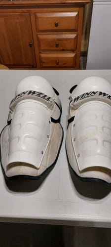 Winnwell Vintage DON CHERRY Original series 14" Shin Pads (Used)