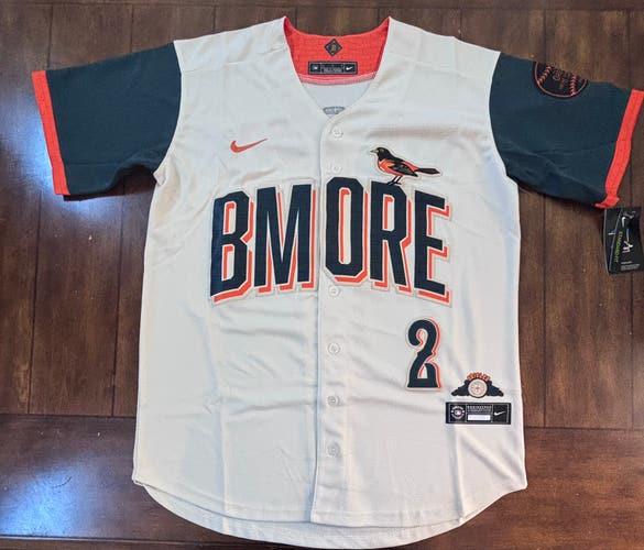 Baltimore Orioles Gunnar Henderson City Connect Jersey 2026 Adult Small