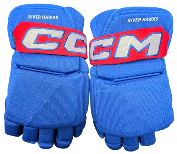 CCM HGP43SP Pro Stock Custom Hockey Gloves 14" UML NCAA NEW (15470)
