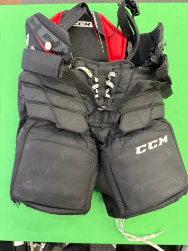 Junior Small CCM Axis 1.5 Goalie Pants (Used)