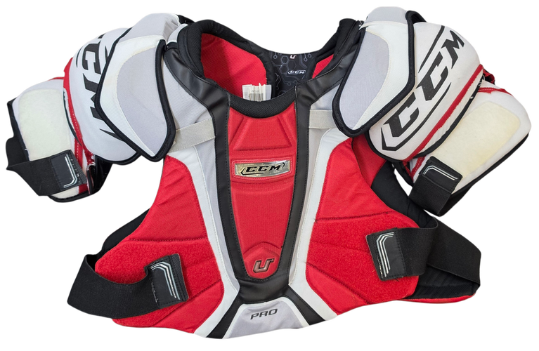CCM U+ Pro Shoulder Pads XL NHL AHL USED (15477)