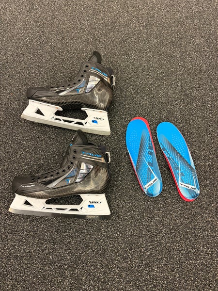 2023 True TF Custom Pro Hockey Goalie Skates Regular Width Pro Stock 9 (New)