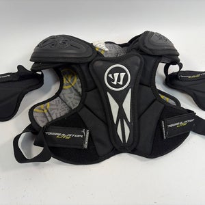 Warrior Regulator Lite Lacrosse Shoulder Pads, Small, Black