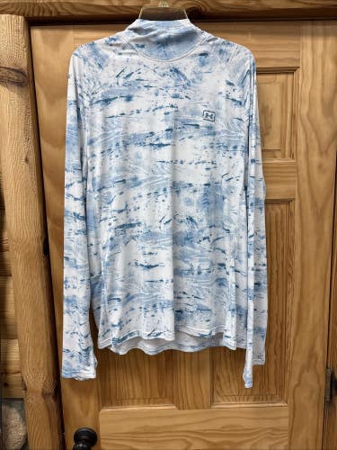 Under Armour Fish Elite Printed Blue Mens LARGE