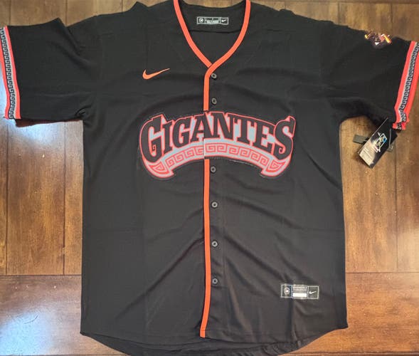 San Francisco Giants Gigantes Alternate Jersey Adult Size Large NWT