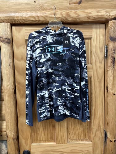 Under Armour BlacktipH Fish Pro Camo Mens SIZE LARGE