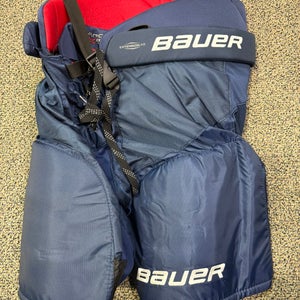 Blue Senior Large Bauer Vapor X800 Lite Hockey Pants (Used)