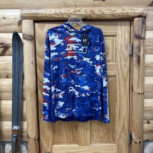 Under Armour BlacktipH Fish Pro Camo Mens SIZE LARGE
