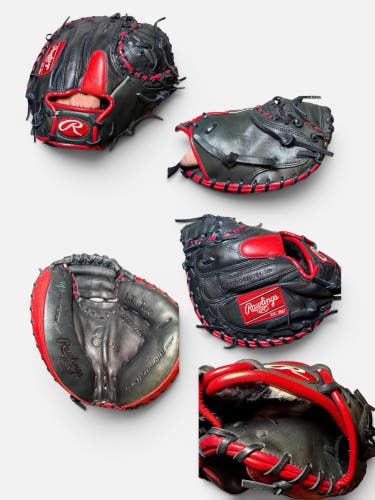 Rawlings Gold Glove Elite RH Catcher's Baseball Glove 32.5" (Used)