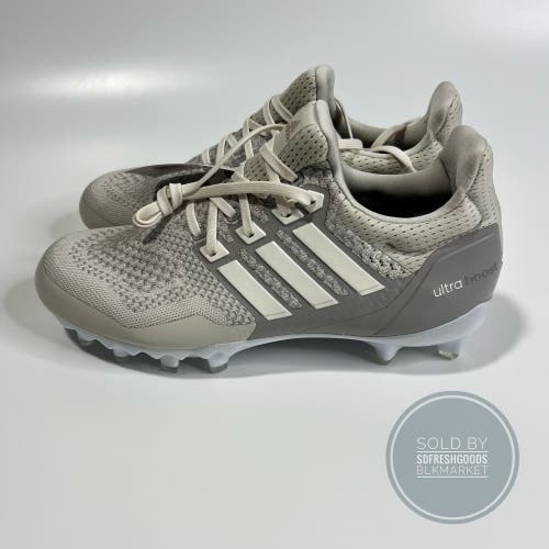 Adidas UltraBoost Footballs Cleats Talc Grey White Granite