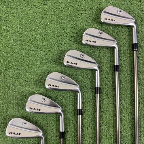 Ram FX77 Iron Set 5-PW UST Mamiya Recoil ES 760 F3 Regular Flex Right Handed