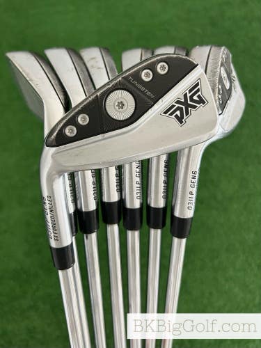 LH PXG 0311 P GEN6 Forged Iron Set 4-W / Elevate Tour 120 Stiff