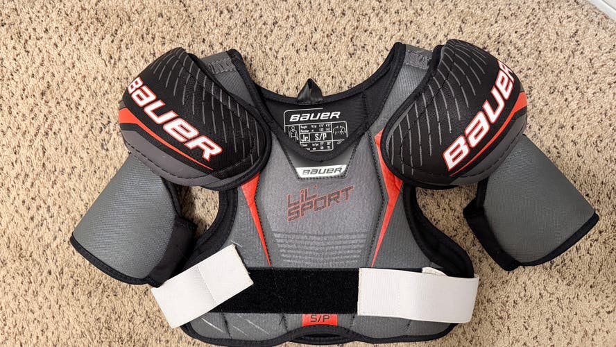 Small Junior Bauer Lil Sport Shoulder Pads (Used)
