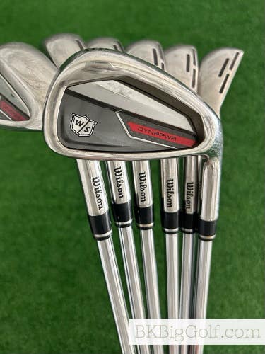 Wilson Staff Dynapwr Iron Set 5-G / KBS Max Ultralite Regular