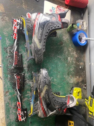 Bauer Vapor 2X Pro Inline Skates Regular Width Size 9.5 (Used)