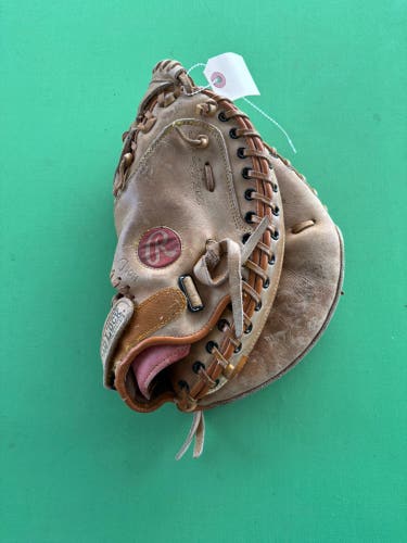 Rawlings Lite Toe RCM7 Mike Piazza Autograph Model RH Catcher's Baseball Glove 34"