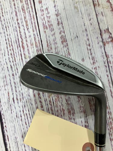 Men's TaylorMade Speedblade Wedge Right Handed Regular Flex 50 Degree Steel Shaft (Used)