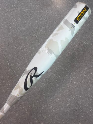 2025 Rawlings Icon Composite Bat USSSA Certified (-5) Composite 27 oz 32" (Used)