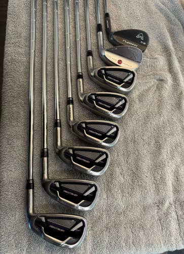 Men's Maxfli Rev Right Handed Clubs (Full Set) Regular Flex 8 Pieces 38" Standard Length (Used)