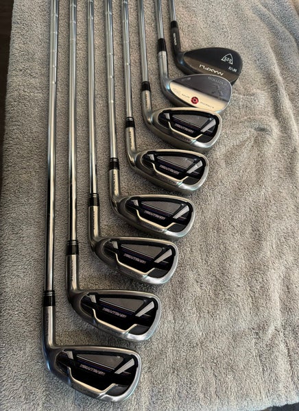 Men's Maxfli Rev Right Handed Clubs (Full Set) Regular Flex 8 Pieces 38" Standard Length (Used)