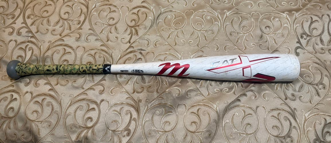 2025 Marucci CATX2 Alloy USSSA Certified Bat (-10) 18 oz 28" (Used)