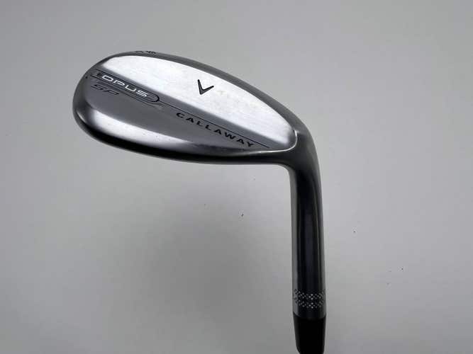 Callaway Opus SP Brushed Chrome Lob Wedge LW 58* 8 C-Grind KBS 610 Wedge RH