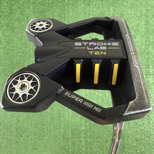 Odyssey Stroke Lab Ten Armlock Mallet Putter 41 Super Stroke Wristlock Grip