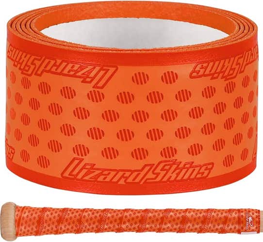 New Lizard Skins Solid Bat Grip - Blaze Orange (0.5MM) [DSPUBB1:SLD]