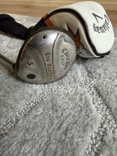 Men's Callaway Big Bertha Right Handed Fairway Wood Uniflex 5 Wood Steel Shaft (Used)